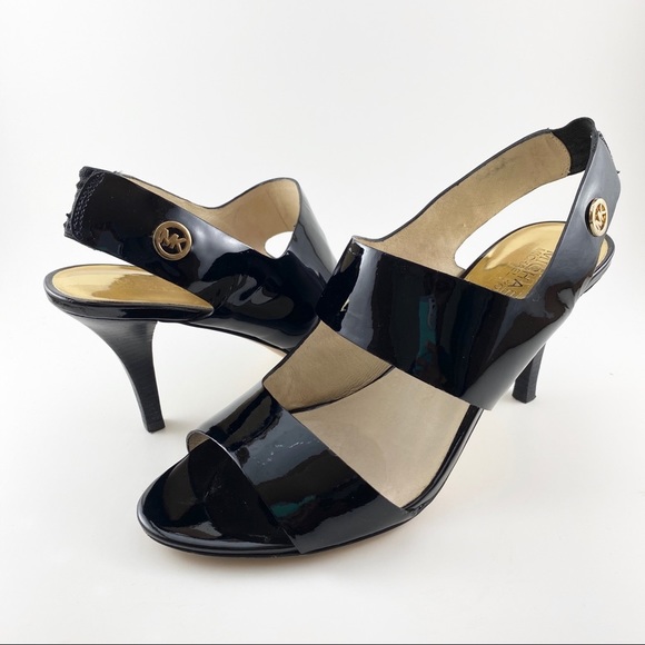 Michael Kors Rochelle Sandal Heel Shoes 9.5​ - Picture 1 of 9